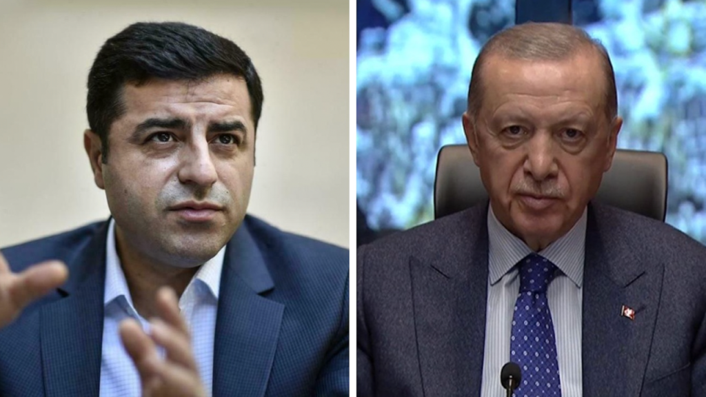 Demirtaş'tan Erdoğan'a: Çekil aradan, Allah rızası için düş artık halkın yakasından