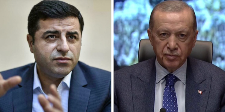 Demirtaş'tan Erdoğan'a: Çekil aradan, Allah rızası için düş artık halkın yakasından