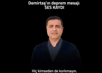 Demirtaş'tan sesli mesaj: 'Hiç kimseden korkmayın, özgürlük her zamankinden yakın'
