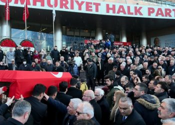 Deniz Baykal için Ankara'da cenaze töreni