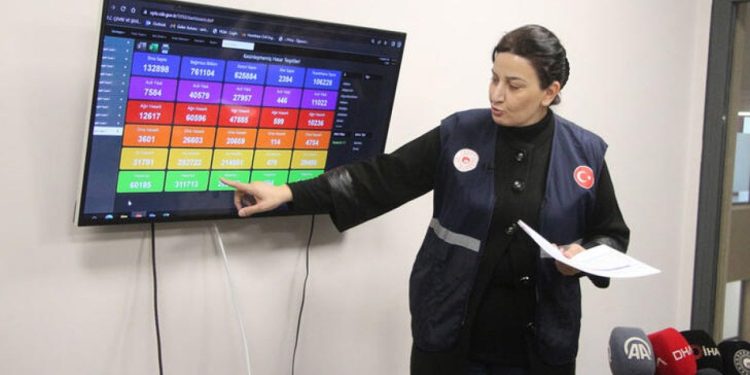 Deprem bölgelerinde hasar tespitinin yüzde 35'i tamamlandı