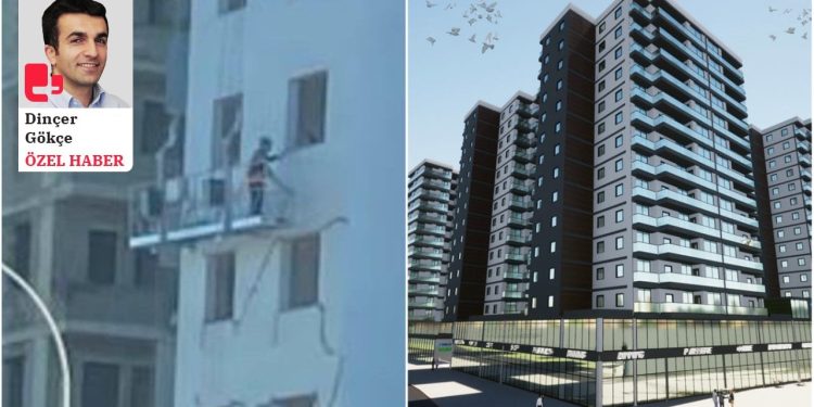 Deprem günü çatlakları sıva ile kapatan şirket ihalede: 590 konut için 809 milyon teklif etti