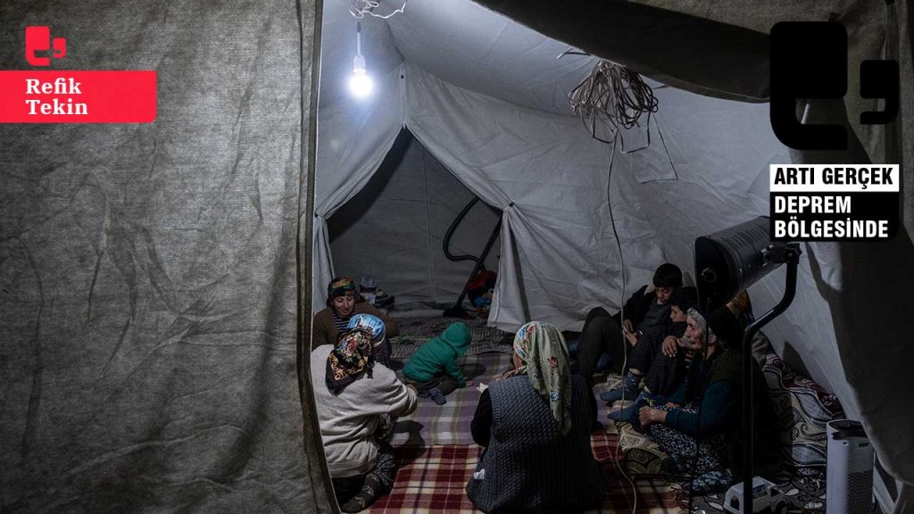 Depremzedeler kendi imkanlarıyla yaşama tutunuyor