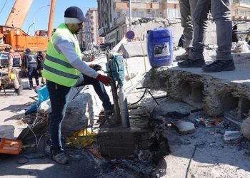 Diyarbakır'da binalardan numune alındı: Çimento miktarı düşük