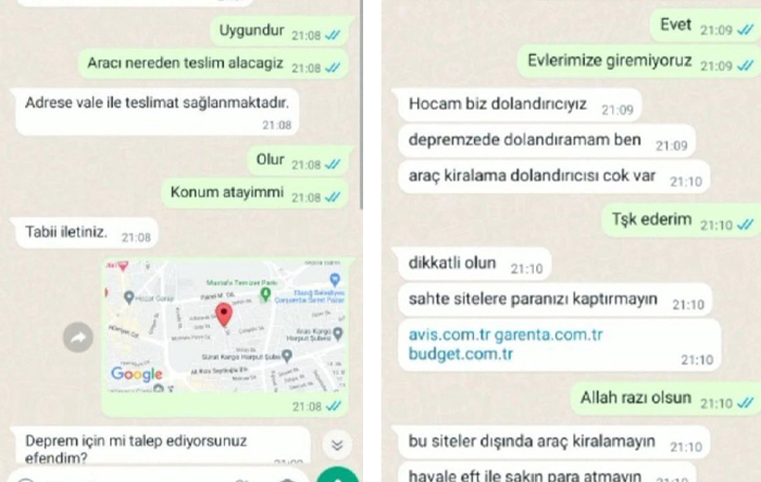 Dolandırıcı ‘insafa’ geldi: Ben depremzede dolandıramam!