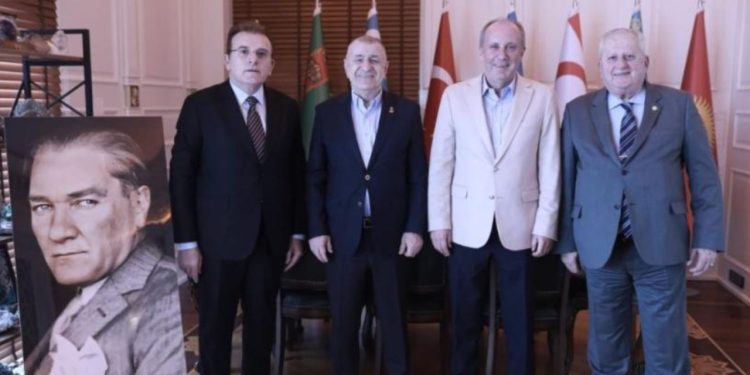 Dört parti ittifak için buluştu: "Adayımız Tanju Özcan olmayacak"