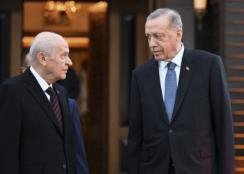 Erdoğan, Bahçeli görüşmesi başladı