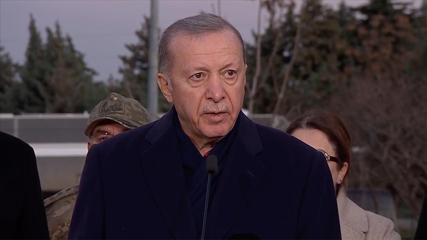 Cumhurbaşkanı Recep Tayyip Erdoğan, Hatay’da açıklamalarda bulundu.