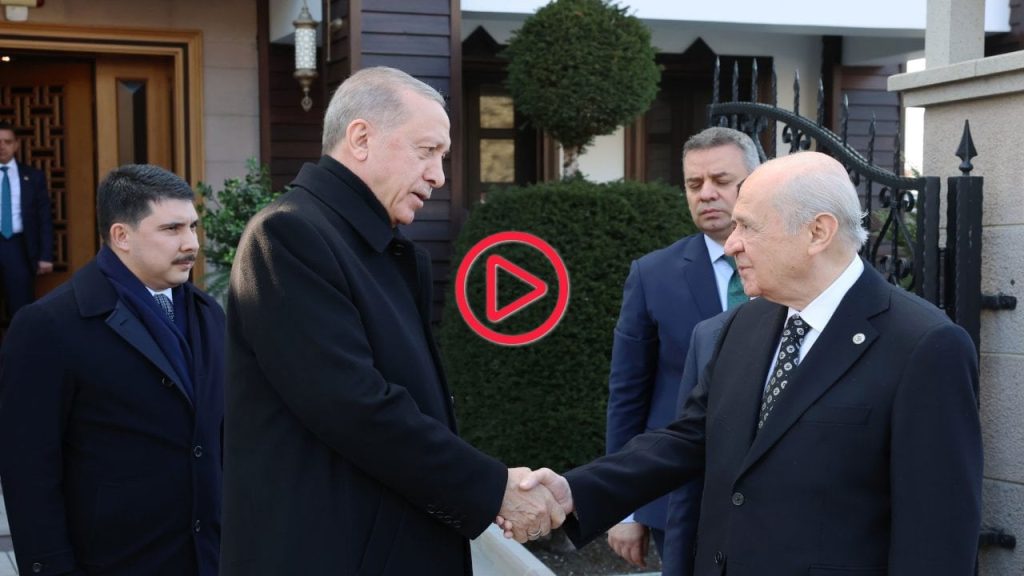 Erdoğan ile Bahçeli'nin evde seçim zirvesi