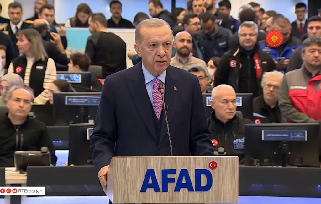 Erdoğan, sosyal medya hesabından duyurdu; 7 gün ‘milli yas’ ilan edildi