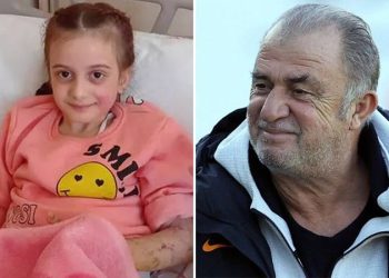 Fatih Terim enkazdan sağ çıkan Bensu ile görüştü