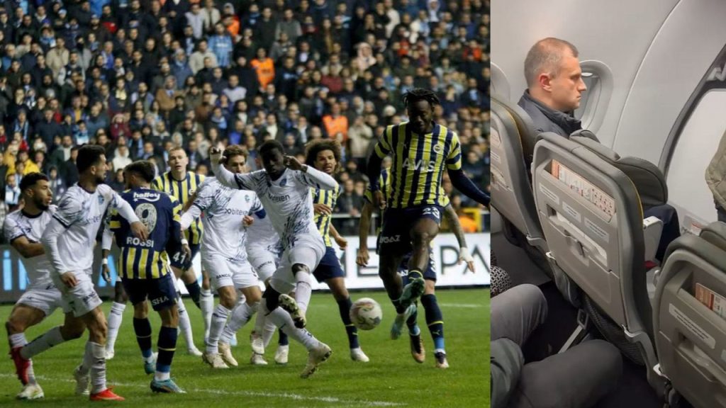 Fenerbahçe taraftarı uçakta hakemle karşılaştı: 'Bir tokat yedi ama onu paylaşmayalım'