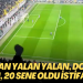 Fenerbahçe tribünleri: ‘Yalan yalan yalan, dolan dolan dolan, 20 sene oldu istifa ulan’