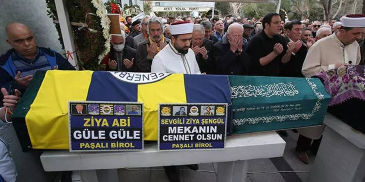 Fenerbahçe'nin unutulmaz isimlerinden Ziya Şengül son yolculuğuna uğurlandı