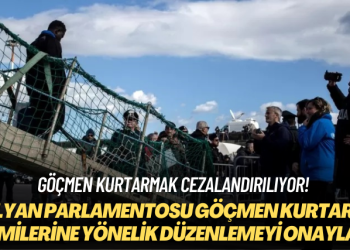 Göçmen kurtarmak cezalandırılıyor! İtalyan parlamentosu göçmen kurtarma gemilerine yönelik düzenlemeyi onayladı 