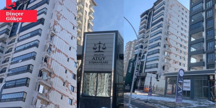 Hâkim ve savcıların konutları da ağır hasarlı