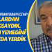 Harun Tokak’tan MİT’in yayın organı Sabah’a cevap: Onlardan korkacak olsaydık, akşam yemeğini Saray’da yerdik
