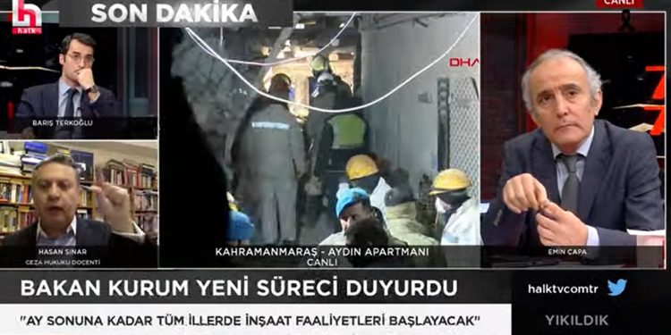 Hasan Sınar: Yurttaşlar yıkılan binalardan birkaç farklı fotoğraf çeksinler