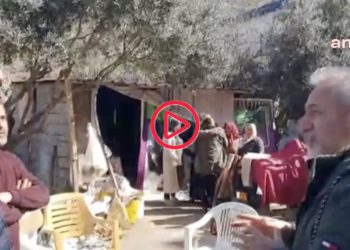 Hatay'da 28 depremzede aynı barakada kalıyor