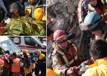 Hatay’da depremin 296. saatinde üç kişi sağ çıkarıldı!