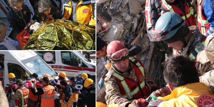 Hatay’da depremin 296. saatinde üç kişi sağ çıkarıldı!