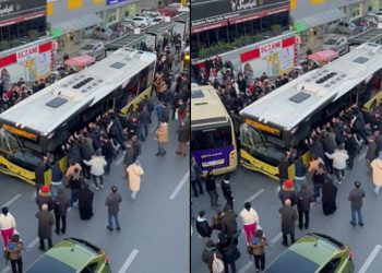 İETT otobüsü durağa girdi: Bir kişi hayatını kaybetti