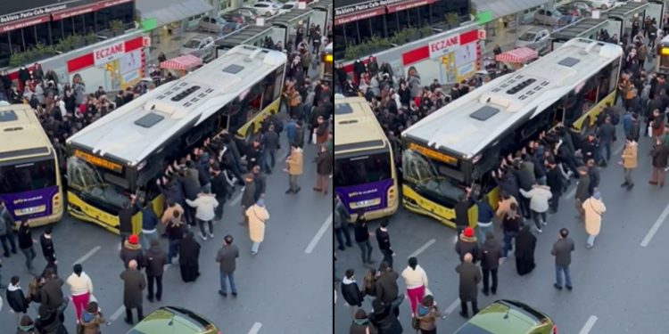 İETT otobüsü durağa girdi: Bir kişi hayatını kaybetti