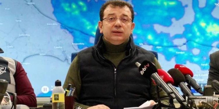 İmamoğlu'ndan İstanbul'da kar ve fırtına uyarısı