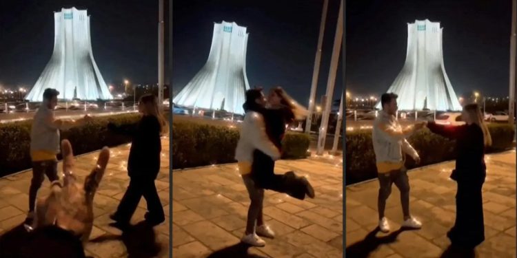 İran'da Azadi Kulesi'ne karşı dans videosuna 10 yıl hapis