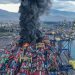 İskenderun Limanı'ndaki konteyner yangını söndürülemedi