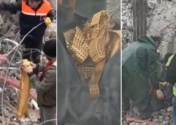Kahramanmaraş’ta enkazda bulunan 78 kilo altının sahibi belli oldu