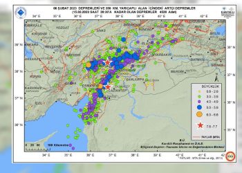 Kandilli: 10 günde 4 bin 520 deprem meydana geldi