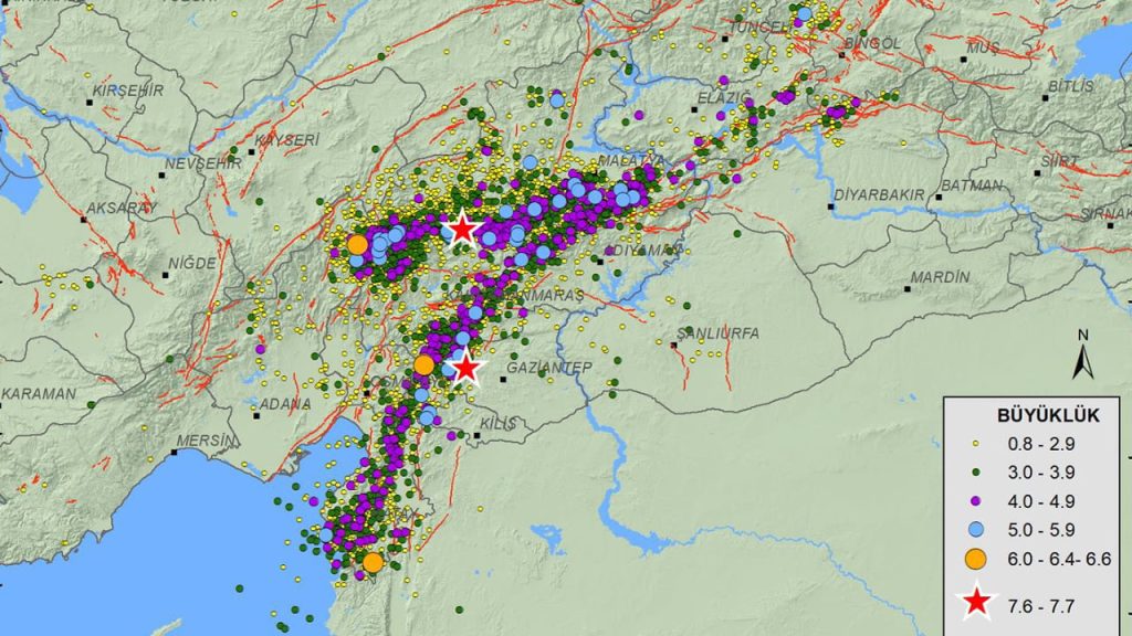 Kandilli Rasathanesi: 16 günde 7 bin 145 deprem