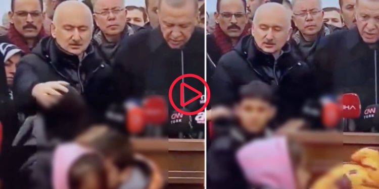 Karaismailoğlu'nun depremzede çocuğa hareketi tepki çekti