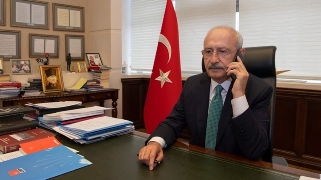 Kılıçdaroğlu'ndan Erkan Baş'a 'geçmiş olsun' telefonu