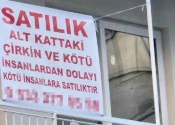 Komşusuna kızıp evini satılığa çıkardı, ilan metni şaşkına çevirdi