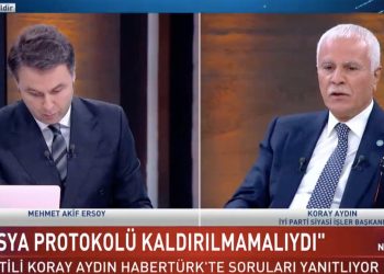 Koray Aydın '1999 depreminde yağma' sorusunu geçiştirdi: Yok yok sonra şey bakarız
