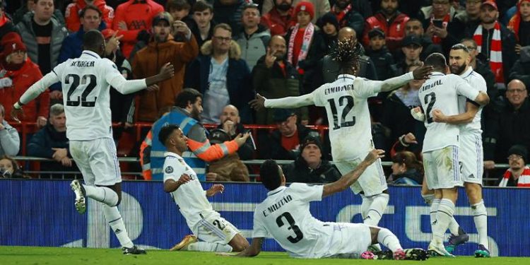 'Kupa beyi' Real Madrid, deplasmanda geriden geldi; Liverpool'u 5-2 mağlup etti