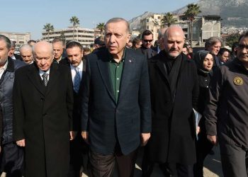 MHP lideri sessizliğe bürünmüştü: Erdoğan ve Bahçeli deprem bölgesinde