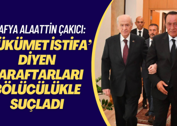 Mafya Alaattin Çakıcı ‘hükümet istifa’ diyen taraftarları bölücülükle suçladı