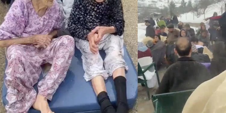 Malatya'da bakımevi önünde yardım çığlıkları: Hastalar donmak üzere