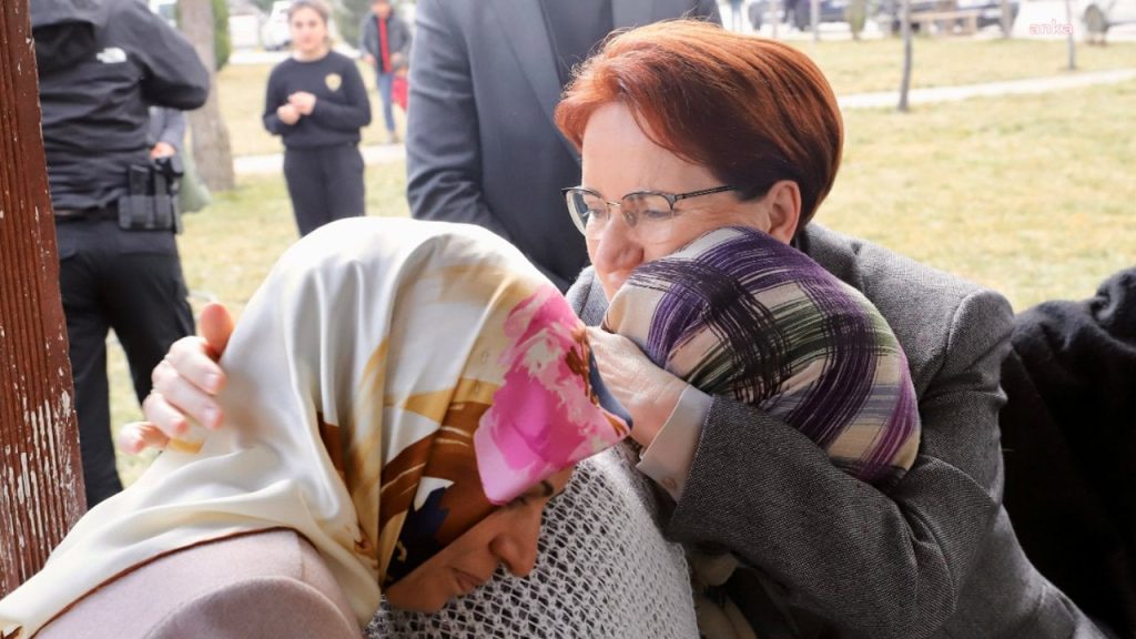 Meral Akşener, Diyarbakır’da depremzedeleri ziyaret etti