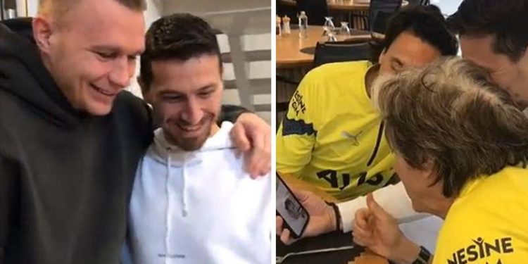 Mert Hakan Yandaş'tan depremzede Efe'ye Jesus ve Szalai sürprizi