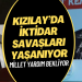 Millet yardım bekliyor, Kızılay’da iktidar savaşları yaşanıyor