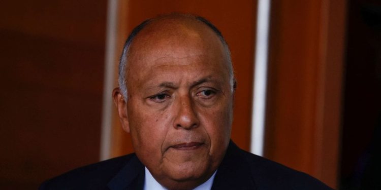 Mısır Dışişleri Bakanı Şukri depremin vurduğu Suriye'de: 12 yıl sonra ilk ziyaret