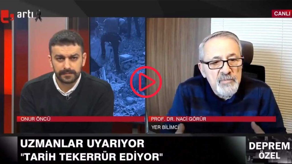 Naci Görür: 2020'de uyardık, önlem alınsaydı durum farklı olurdu