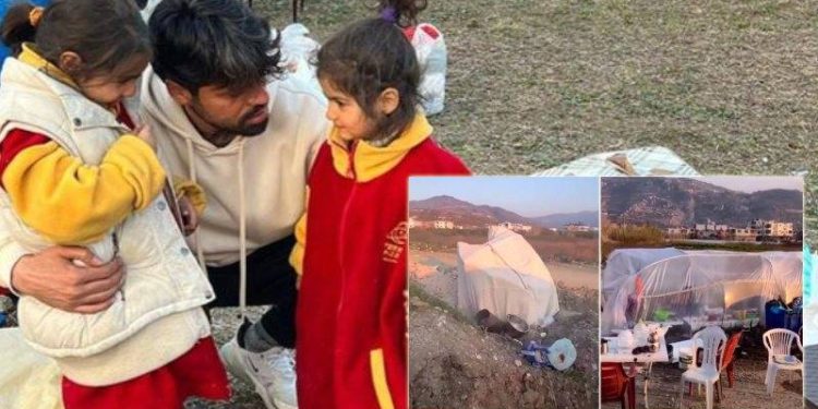 Neden yardım gelmiyor Sutaşı halkına, bir tane çadır yok!