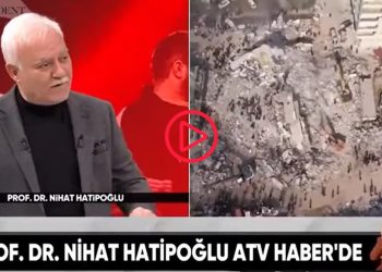 Nihat Hatipoğlu'ndan 'kader' açıklaması: 'Kader bu değil, kader akıllı düşünmektir, tedbir almaktır'