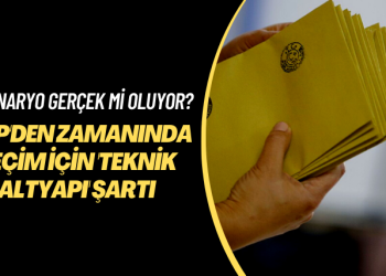 O senaryo gerçek mi oluyor? AKP’den ‘zamanında’ seçim için ‘teknik altyapı’ şartı