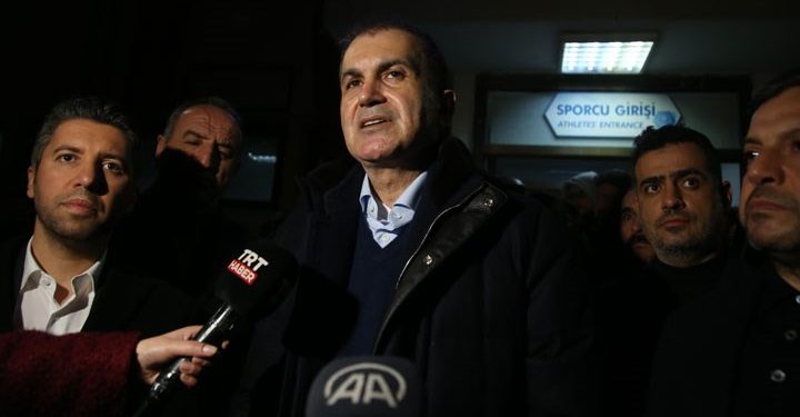 Ömer Çelik: Yağma olayları karşısında son derece acımasız olacağız